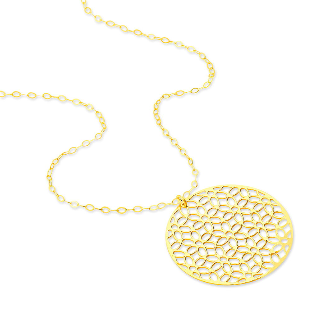 Collier Caterina Or Jaune