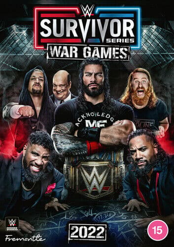 WWE: Survivor Series WarGames 2022 DVD (2023) Bianca Belair Cert 15 Region 2