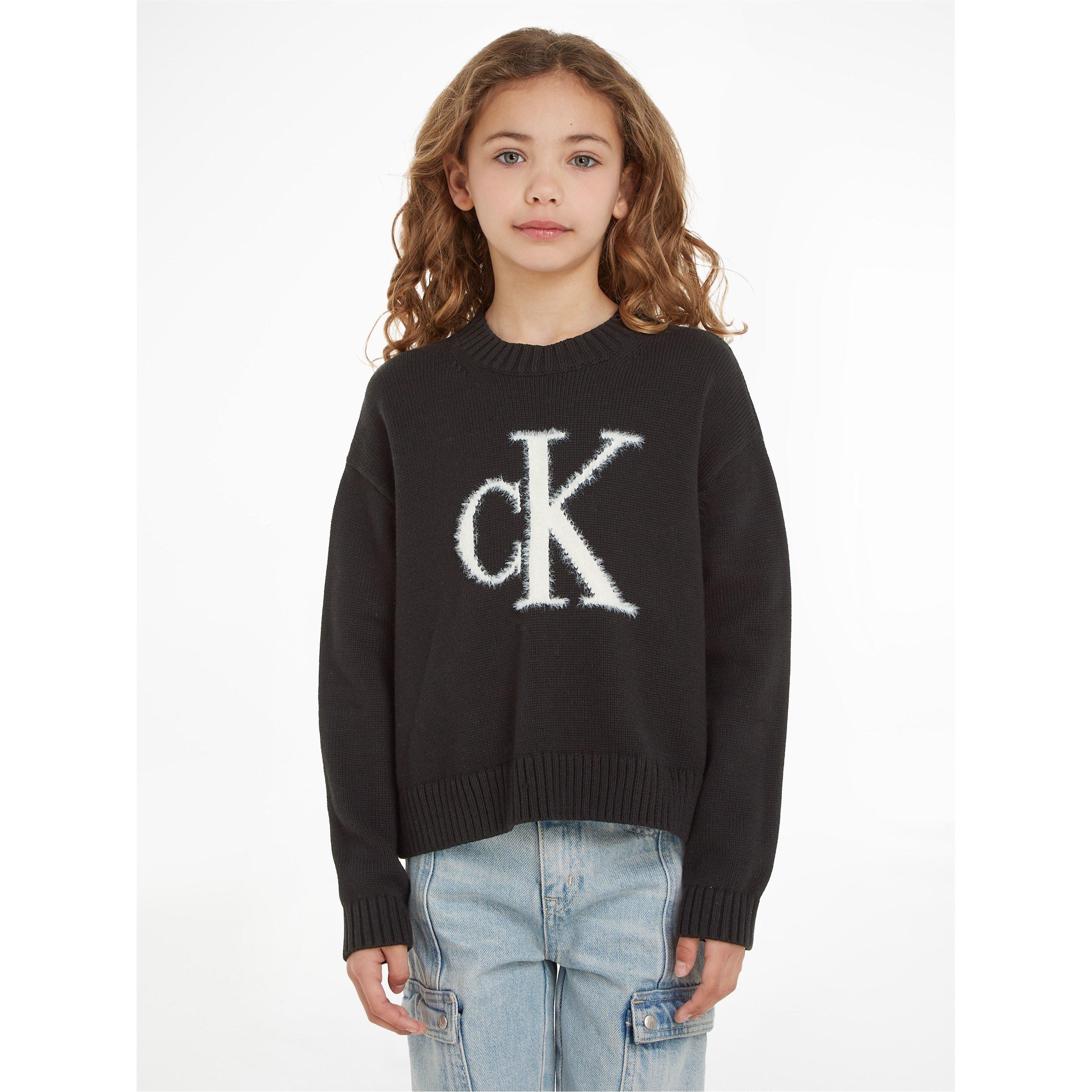Calvin Klein Jeans FLUFFY MONOGRAM SWEATER