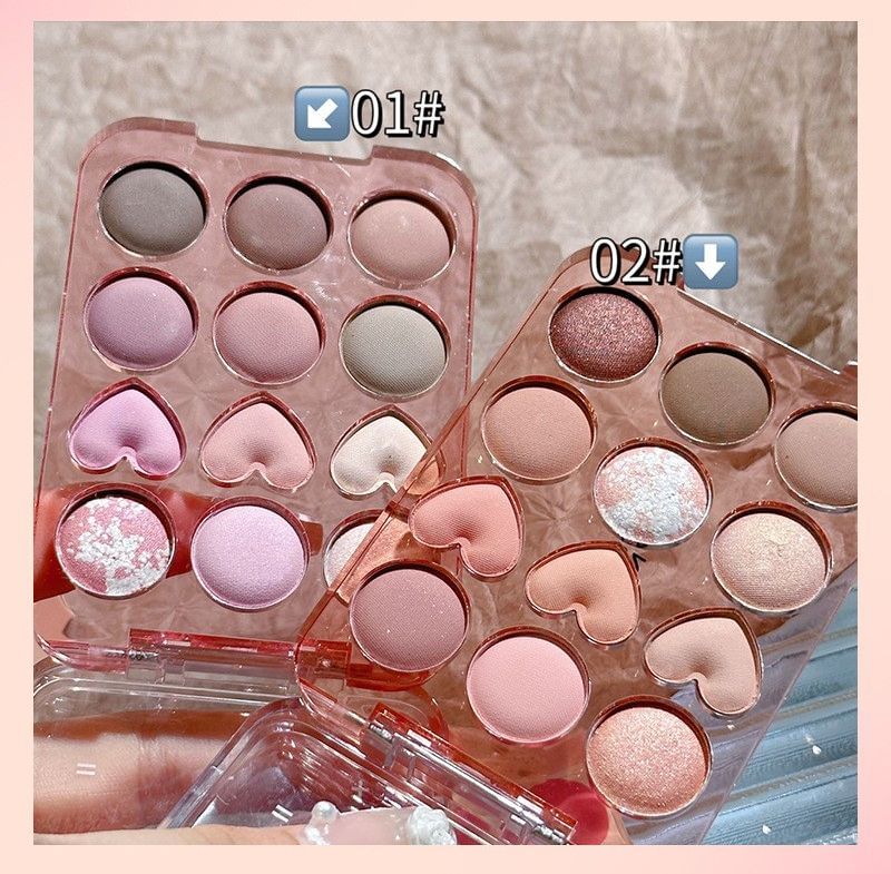 HERORANGE - Calculate Love Oogschaduw Disk Palette - Melkthee