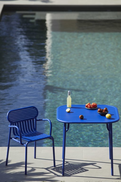 Petite Friture Week-end tuintafel 85x85 zwart