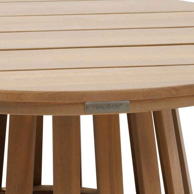 Table d'appoint de jardin ronde OSUNA Acacia