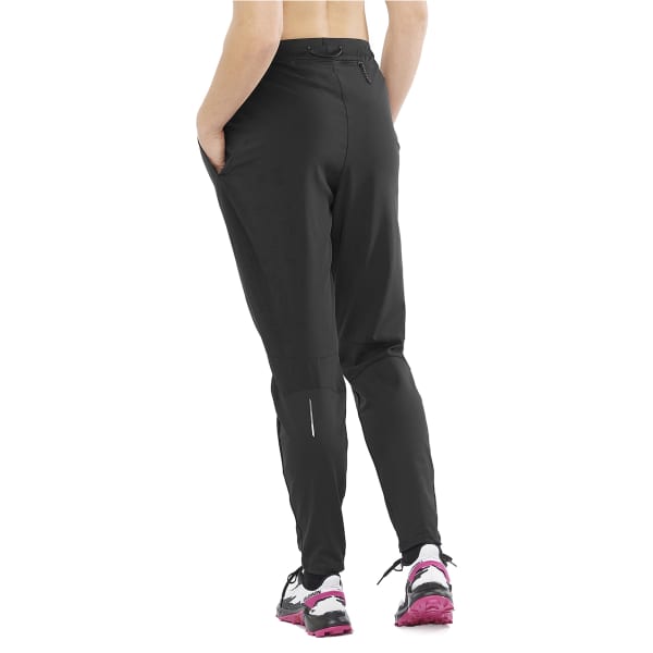Pantalon trail SALOMON CROSS RUN PANTS U DEEP BLACK