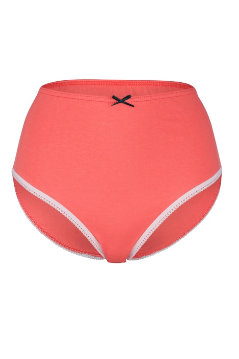 Taillenslips, 3er-Pack, 2x Muster/1x uni, HighWaist,