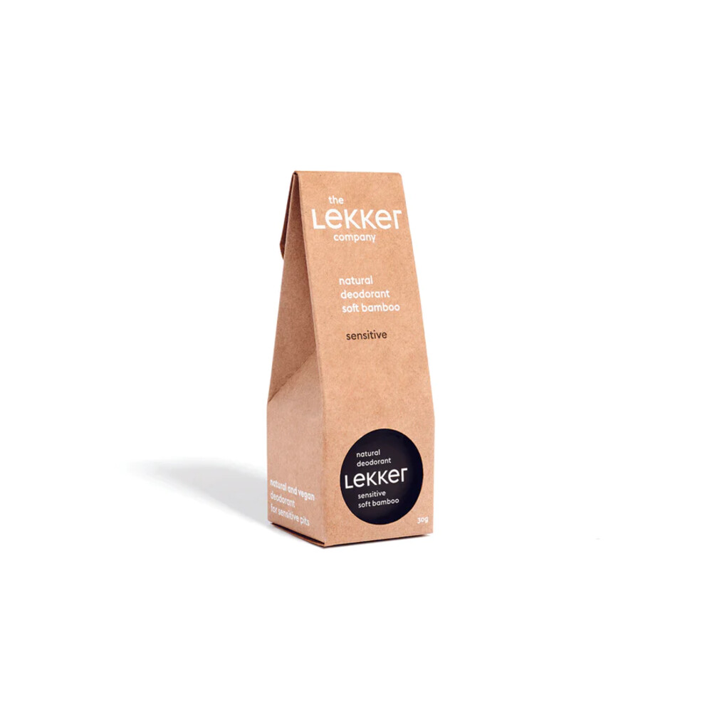 The Lekker Company Deodorant Sensitive soft bamboo30 gr