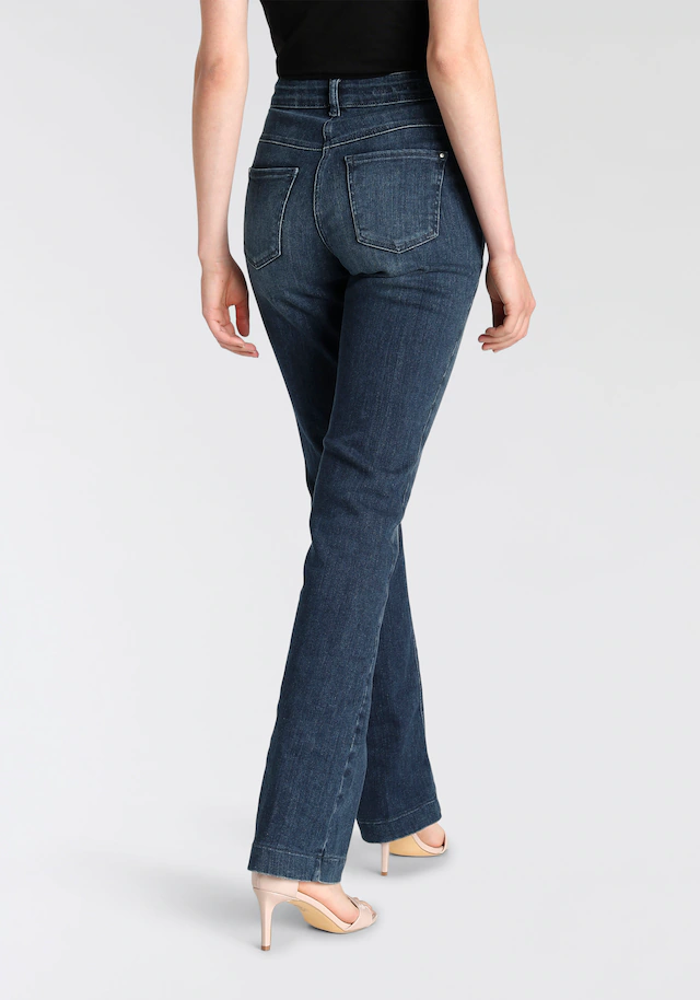 MAC Bootcut-Jeans »Dream-Boot« Gerade geschnitten mit leicht ausgestelltem Bein