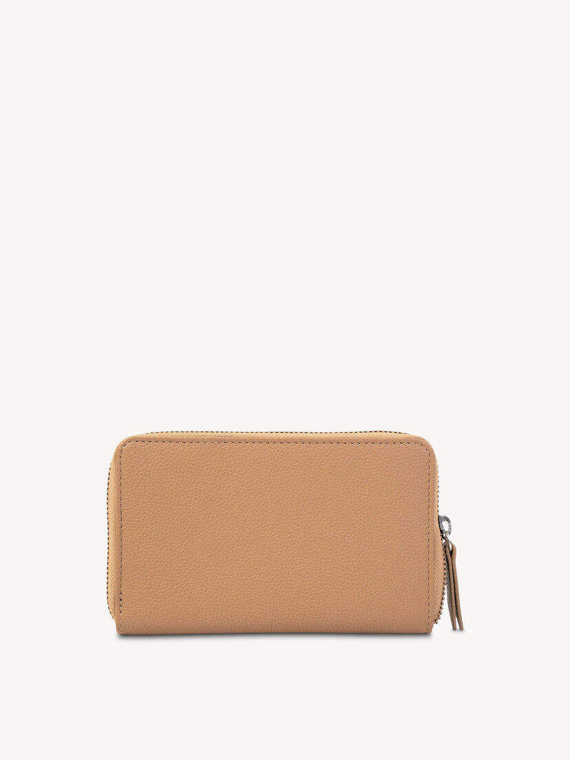 Leren Portemonnee - beige