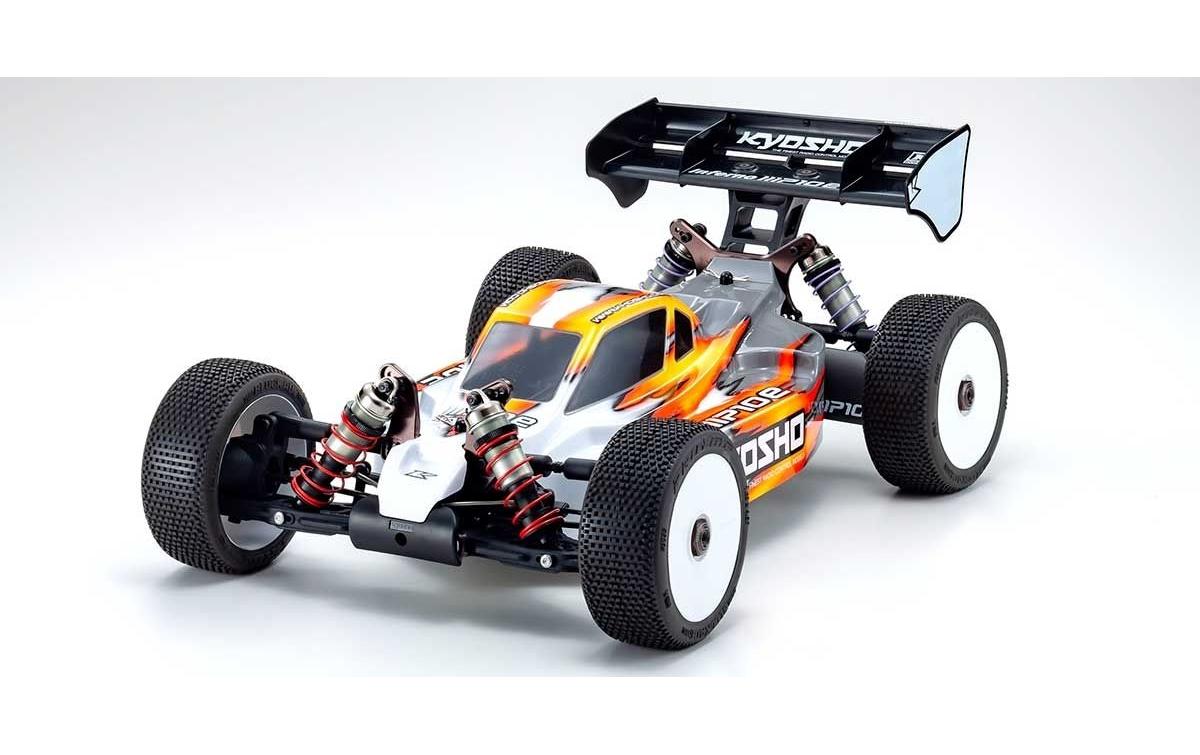 Buggy Inferno MP10e 4WD, Bausatz, 1:8<br>Elektro-Version des beliebten Inferno MP10 Wettbewerb Buggys