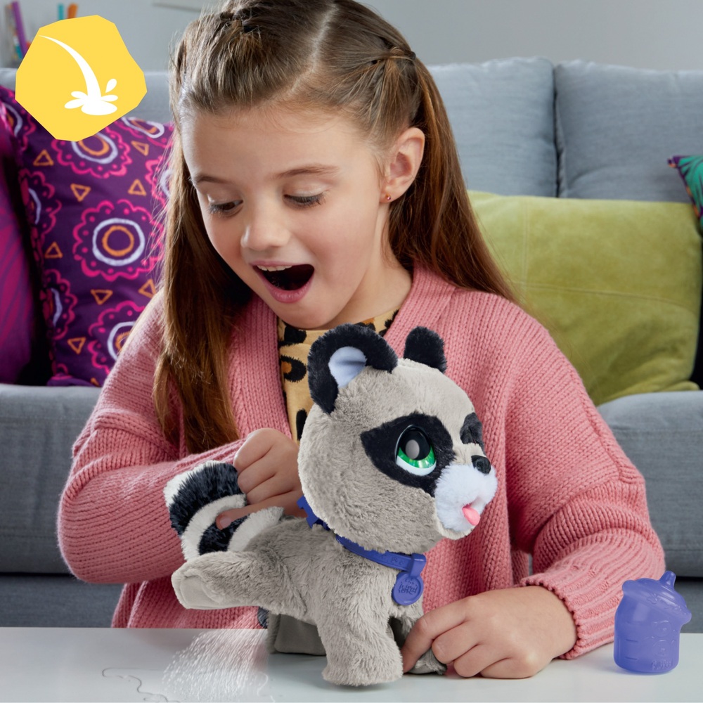 FurReal Peealots Big Wags Waschbär