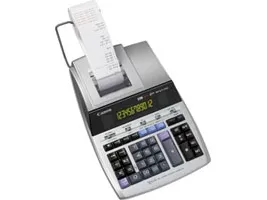 Canon MP1211-LTSC - Printe-regnemaskine - LCD - 12 cifre - AC adapter, hukommelses-backupbatteri - metalsølv