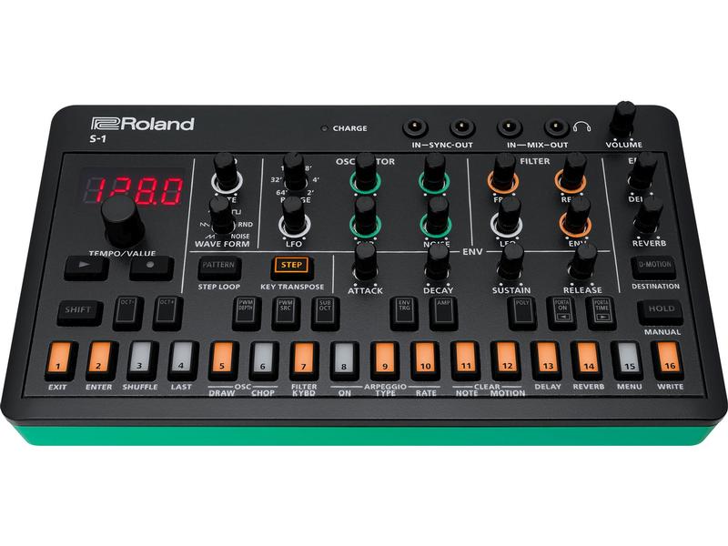 Roland Synthesizer AIRA S-1 Tweak-Synthesizer mit neuer Klangwelt
