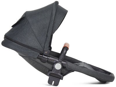 Beemoo Maxi 4 Twin Søskensete, Black/Black