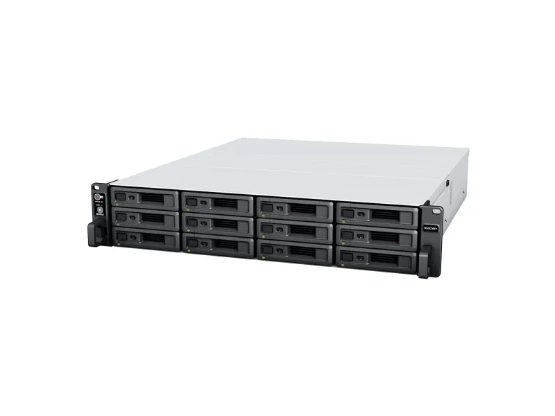 Synology RackStation RS2423RP  - NAS-server - 12 bays - rackversion - SATA 6Gb/s - RAID JBOD, 0, 1, 5, 6, 10 - RAM 8 GB - Gigabit Ethernet / 10 Gigabit Ethernet - iSCSI support - 2U