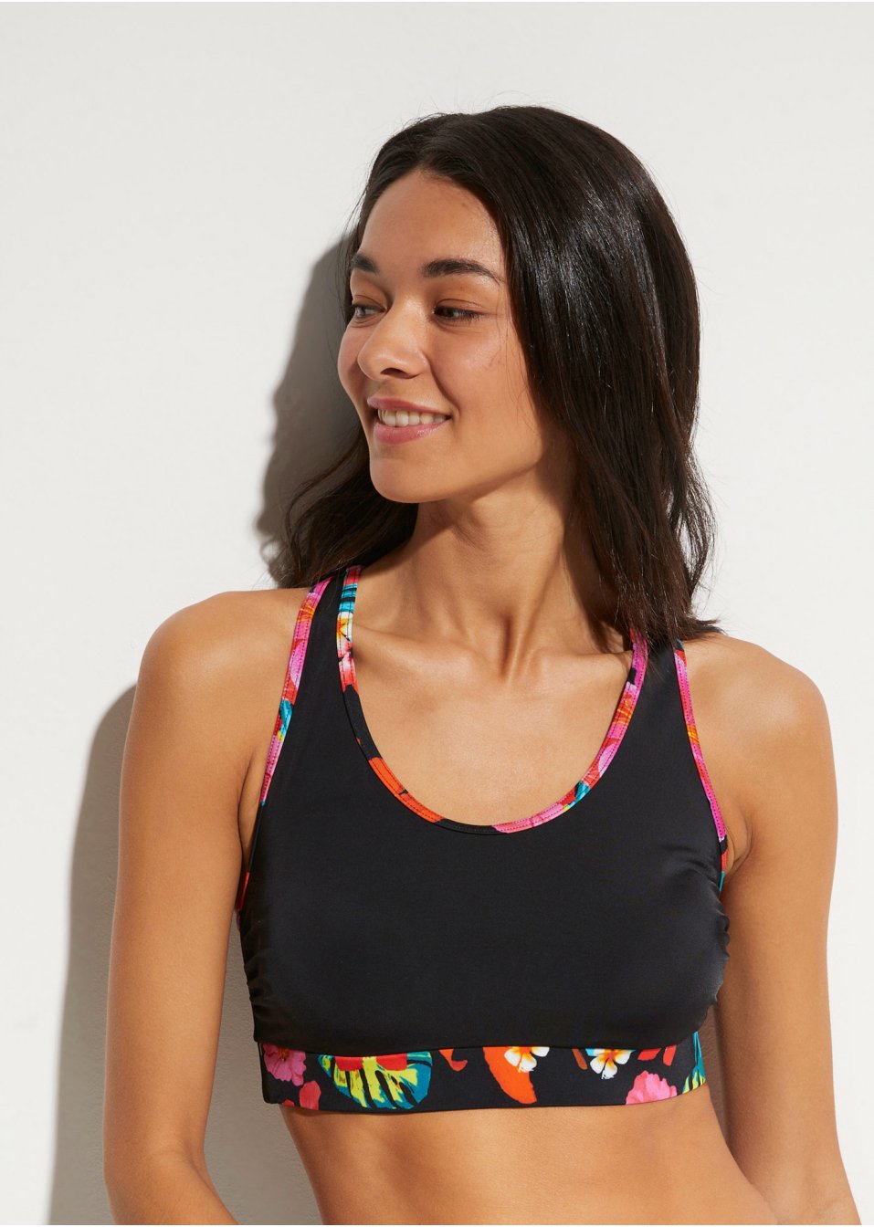 Brassière de bikini en polyamide recyclé
