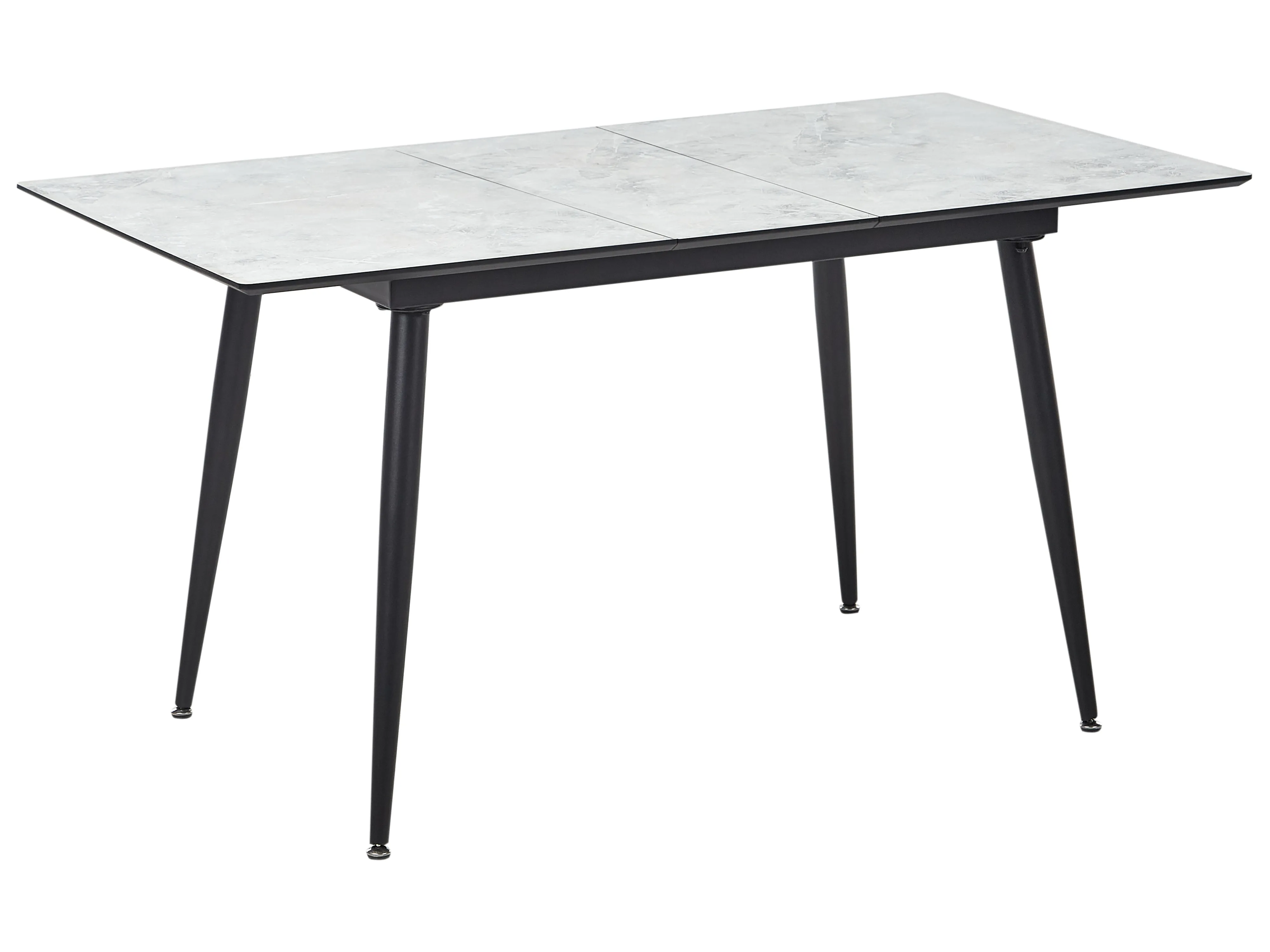 Eettafel EFTALIA Wit marmer 80 cm 120/150 cm