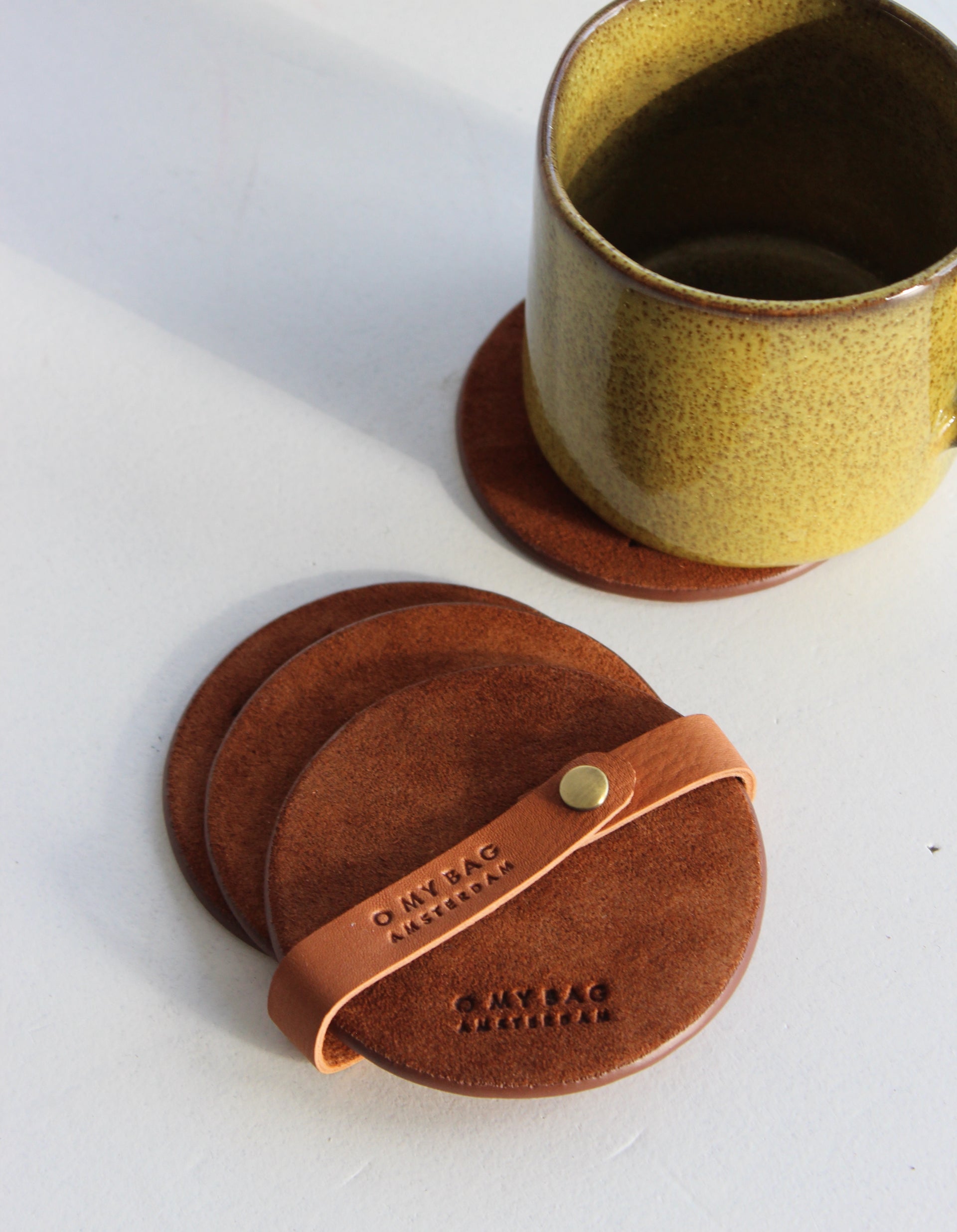 Coasters - Wild Oak Soft Grain Leather