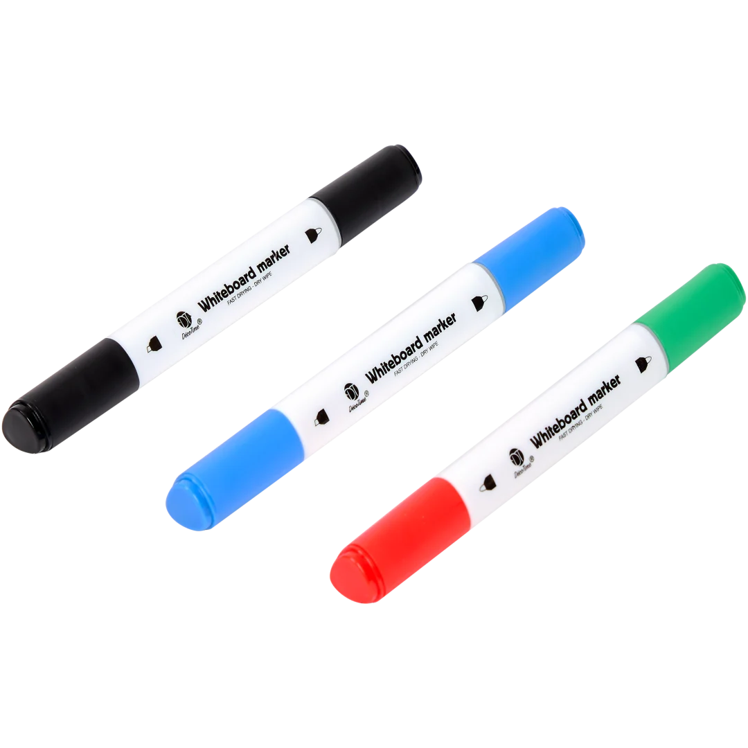 DécoTime whiteboard twinmarkers 3 stuks