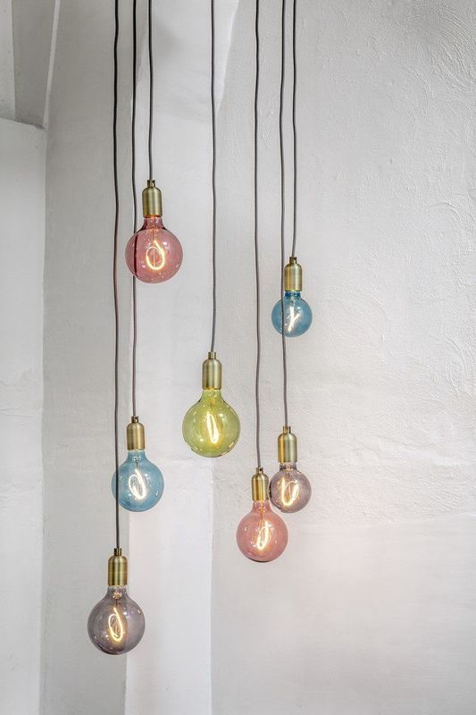 Filament Lamp - E27 Fitting - Blauwe Glas - Dimbaar - 80 Lumen