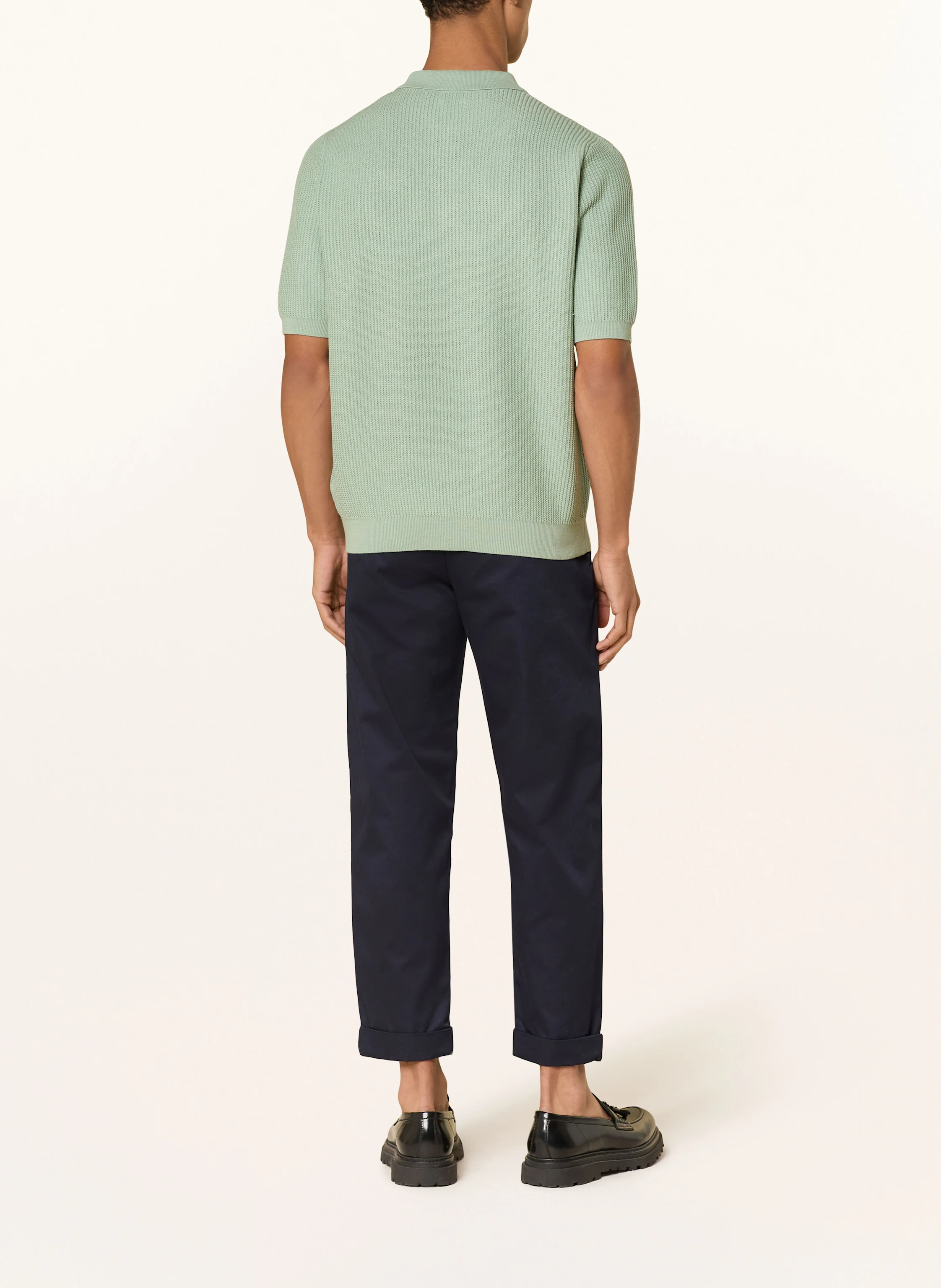 PAUL Strick-Poloshirt