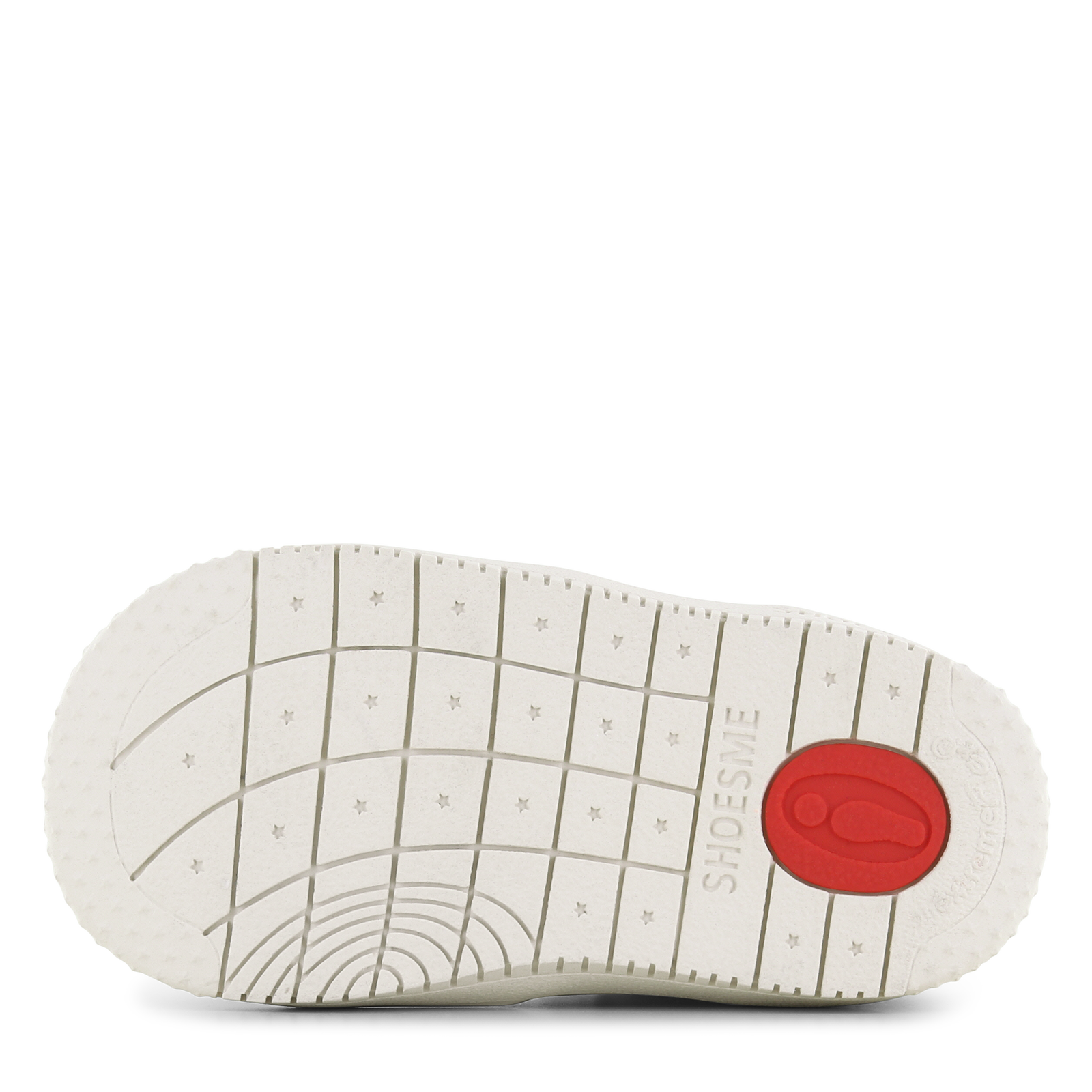 Shoesme wit-taupe sneakertje Microfiber leer, Suède | Uni schoenen