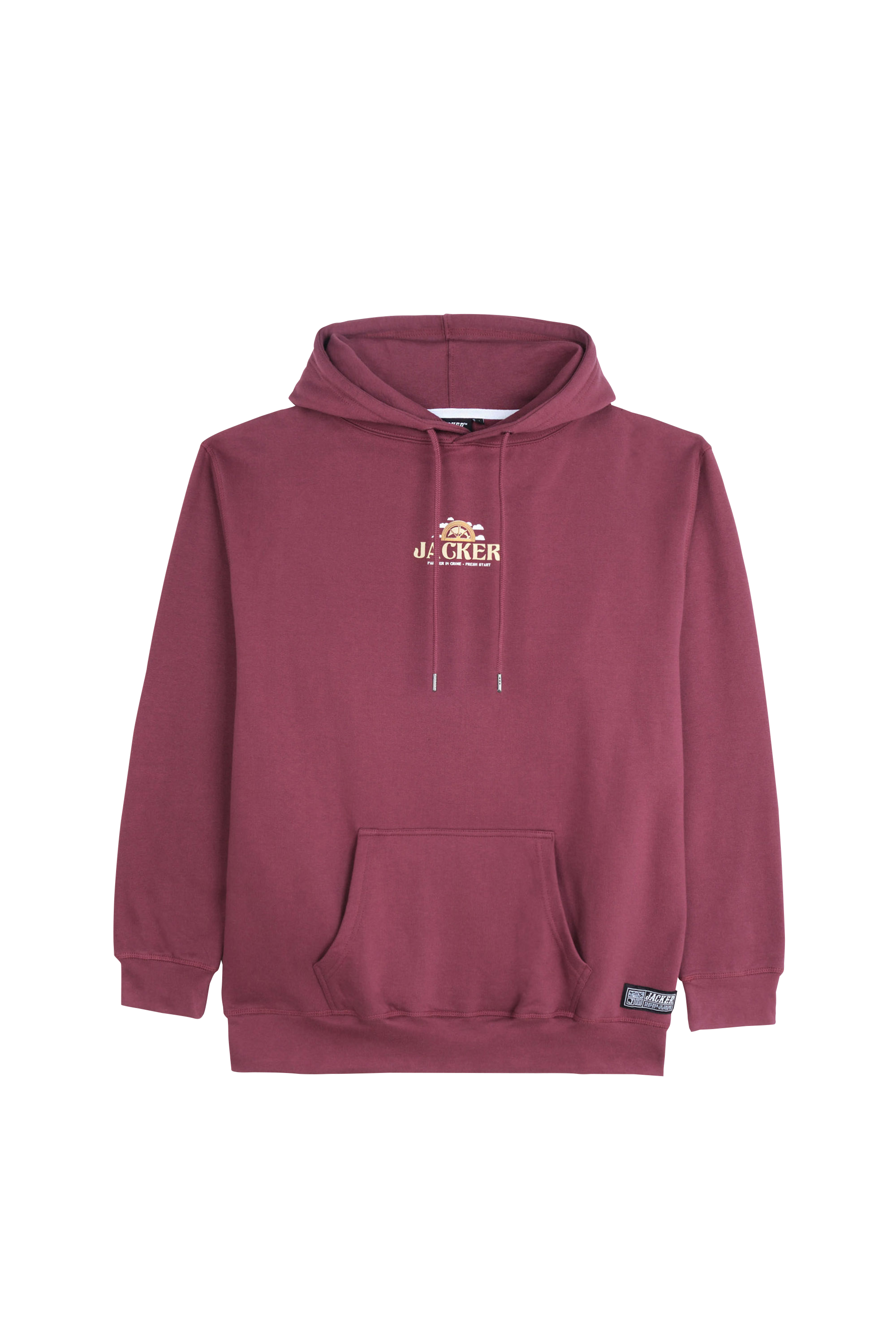 JACKER Hoodie Fresh Start Rouge