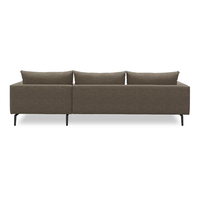 Hallsberg højrevendt sofa med chaiselong