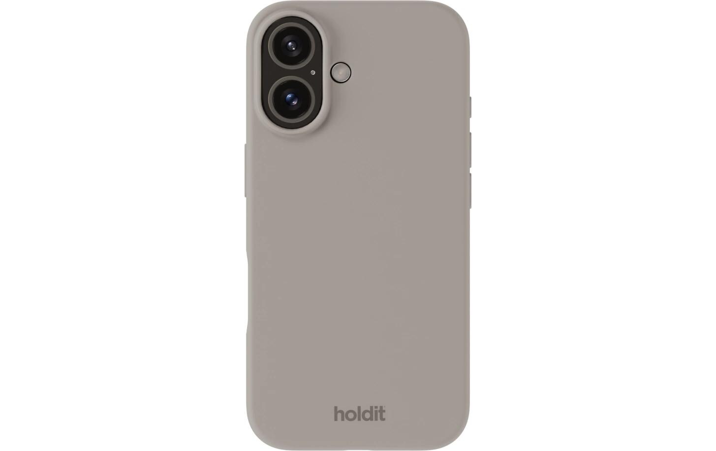 Back Cover Silicone iPhone 16 Plus TaupeSchutzhülle für das Apple iPhone 16 Plus