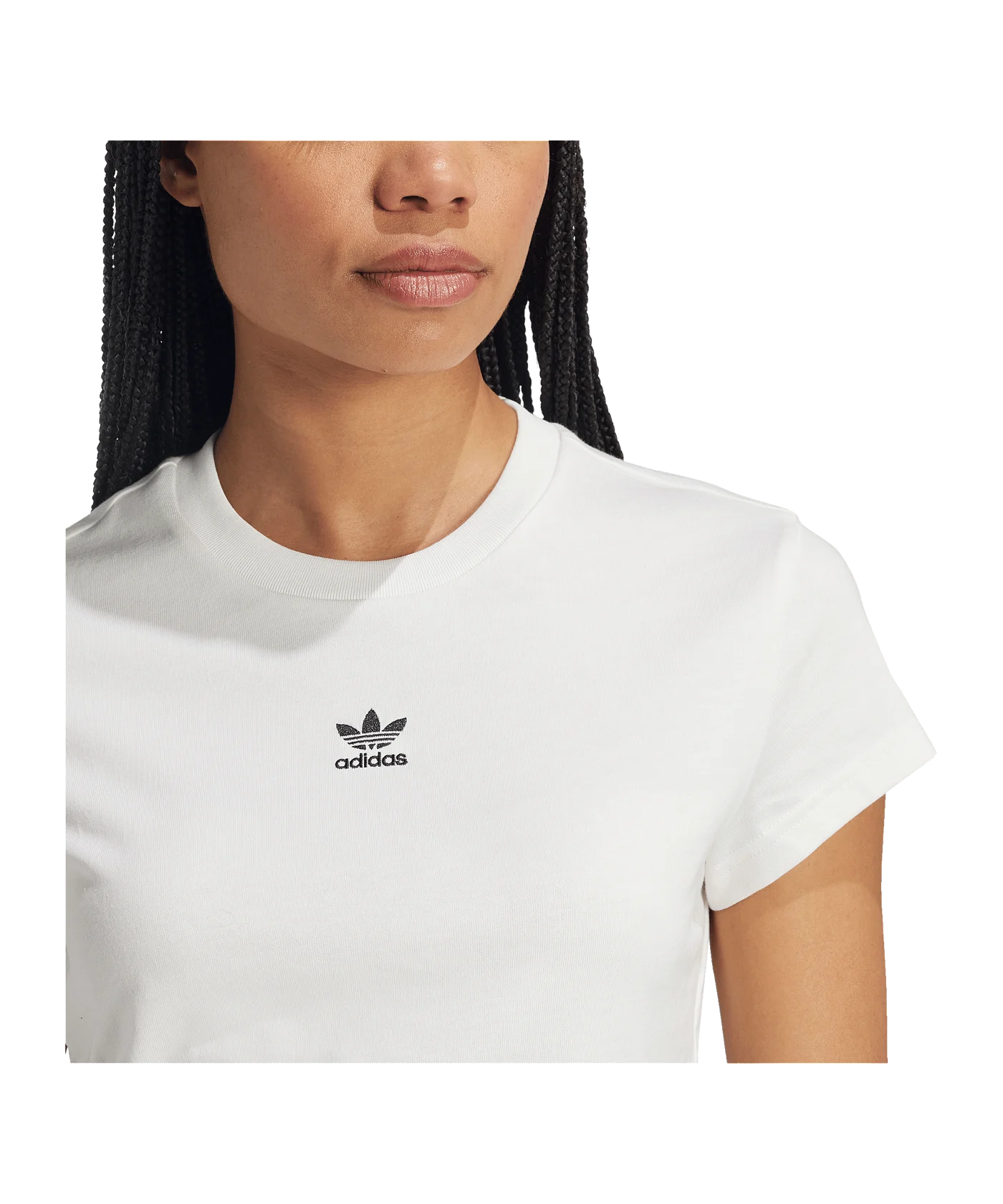 adidas Originals Essential Slim T-Shirt Damen Weiss