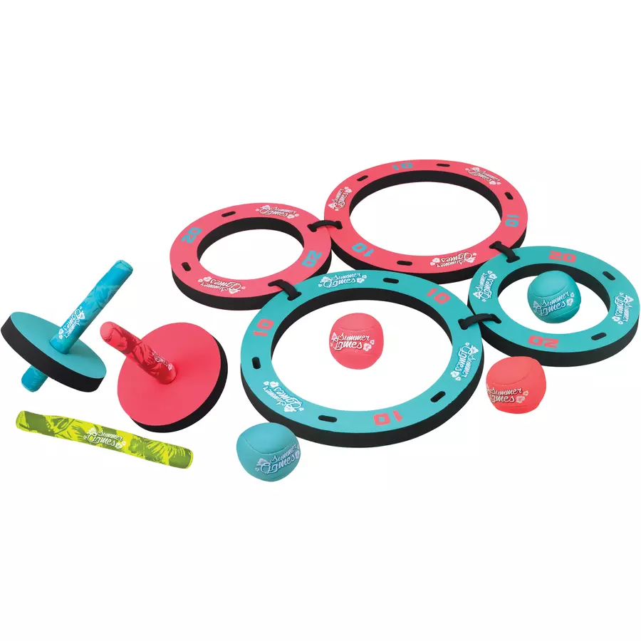 XTREM Toys and Sports - SUMMER GAMES 3 in 1 Pool Ring Toss Set