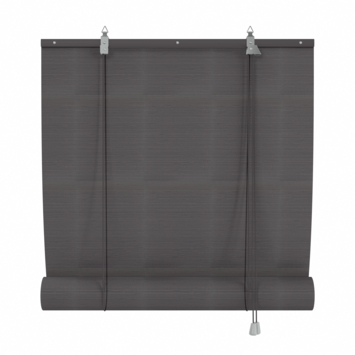 KARWEI bamboe roll-up lichtdoorlatend zwart (kleurnr. 1033) 120x180 cm (bxh)