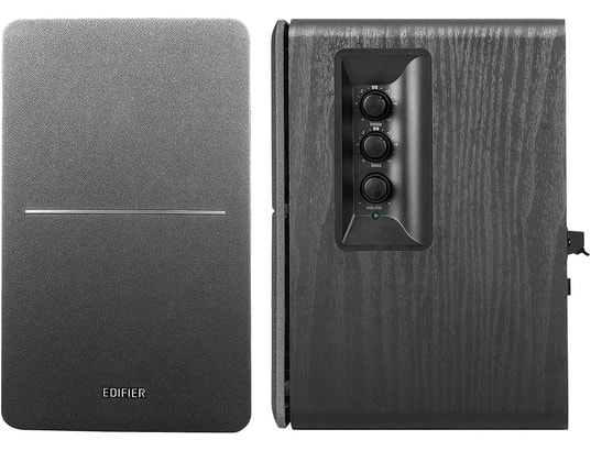 EDIFIER - Enceinte amplifiée 2.0 R101-wood-compacte-enceinte-bluetooth-pour-bibliotheque