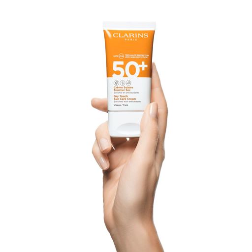 Clarins Dry Touch Sun Care Ansigtscreme, SPF 50, 50 ml
