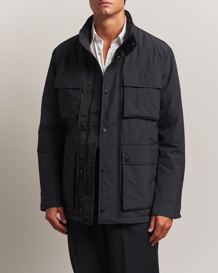 J.Lindeberg Aiden 2L Padded Field Jacket Black