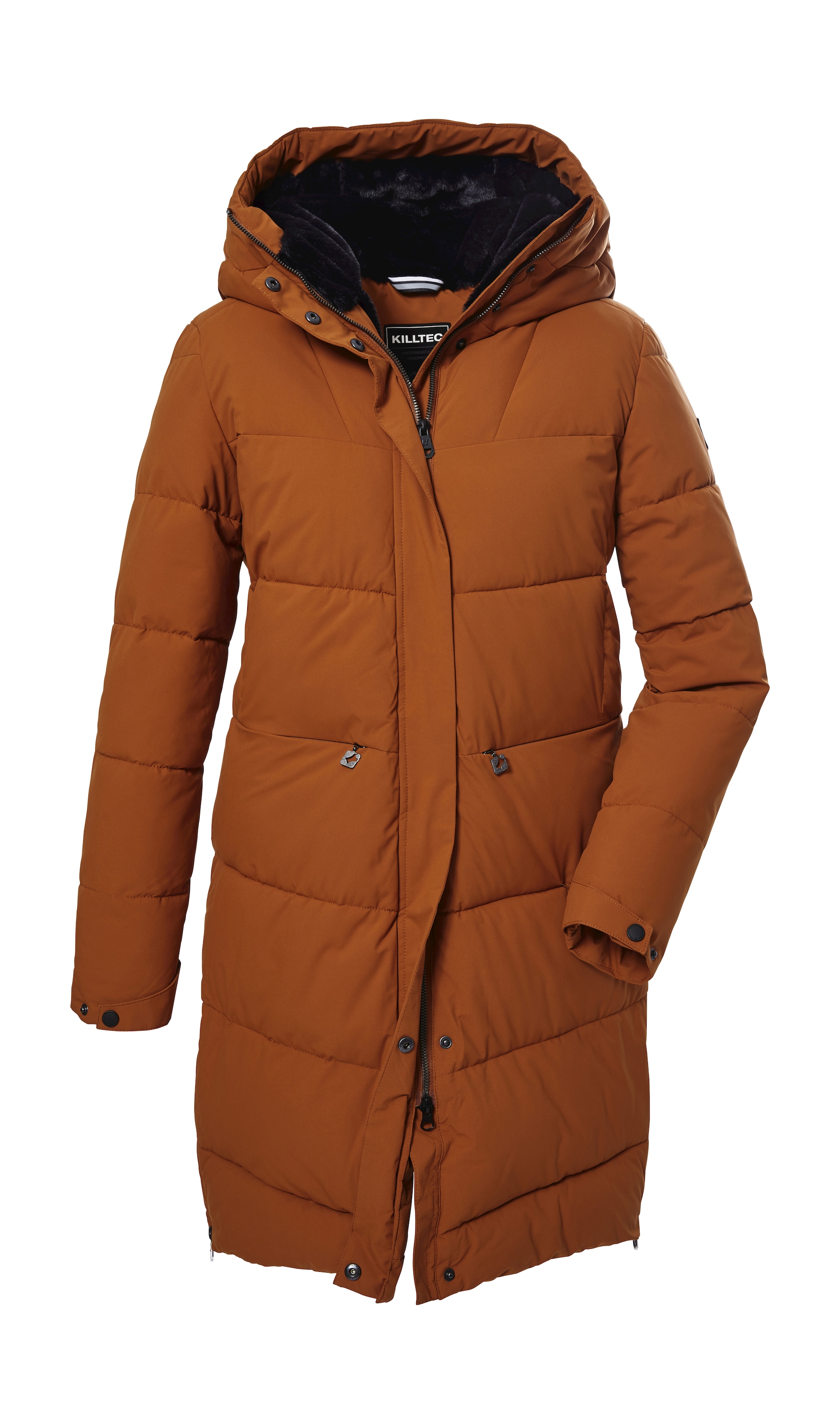 Killtec Steppmantel »KOW 16 WMN QLTD PRK«, Wasser- und windabweisender Parka, atmungsaktiv, recyceltes Material