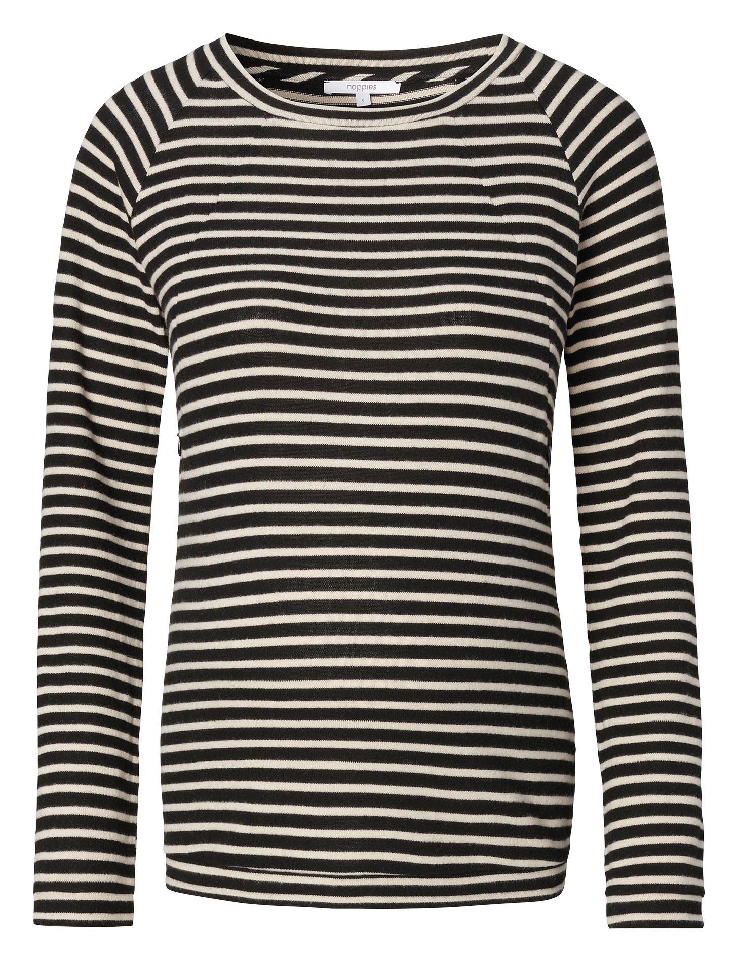 POTOSI - T-shirt de grossesse à manches longues | Noir