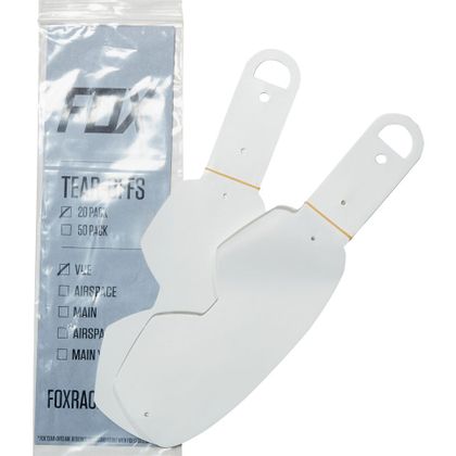 Tear-offs Fox VUE STANDARD TEAR OFFS - Incolore