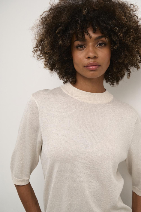 Culture beige dames trui