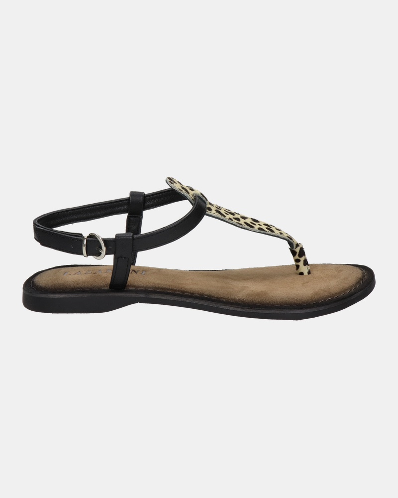 Lazamani Sandalen  - zwart
