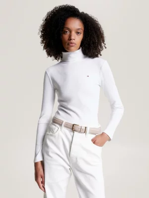 Blusa de gola alta justa