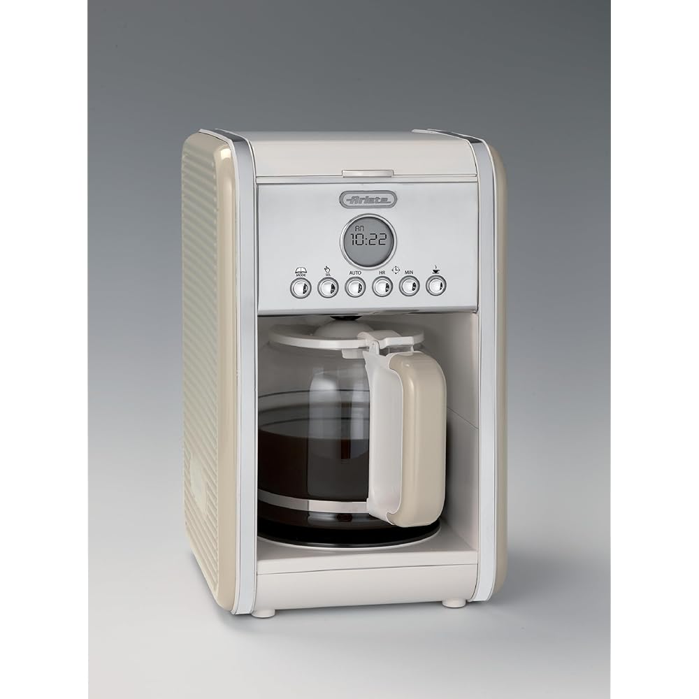 Cafetière goutte à goutte Ariete 1342/03 2000W (12 Tasses) Beige : Cuisine et Maison