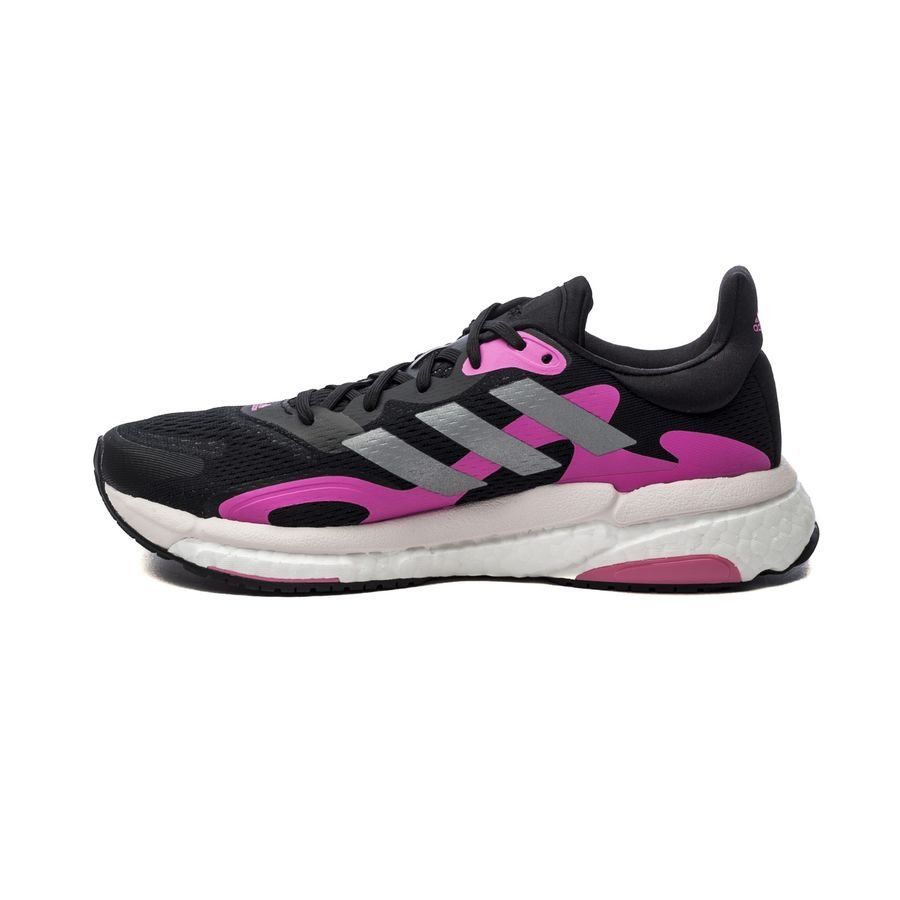 adidas Chaussures de Running Solar Boost 3 - Noir/Rose/Argent Femme