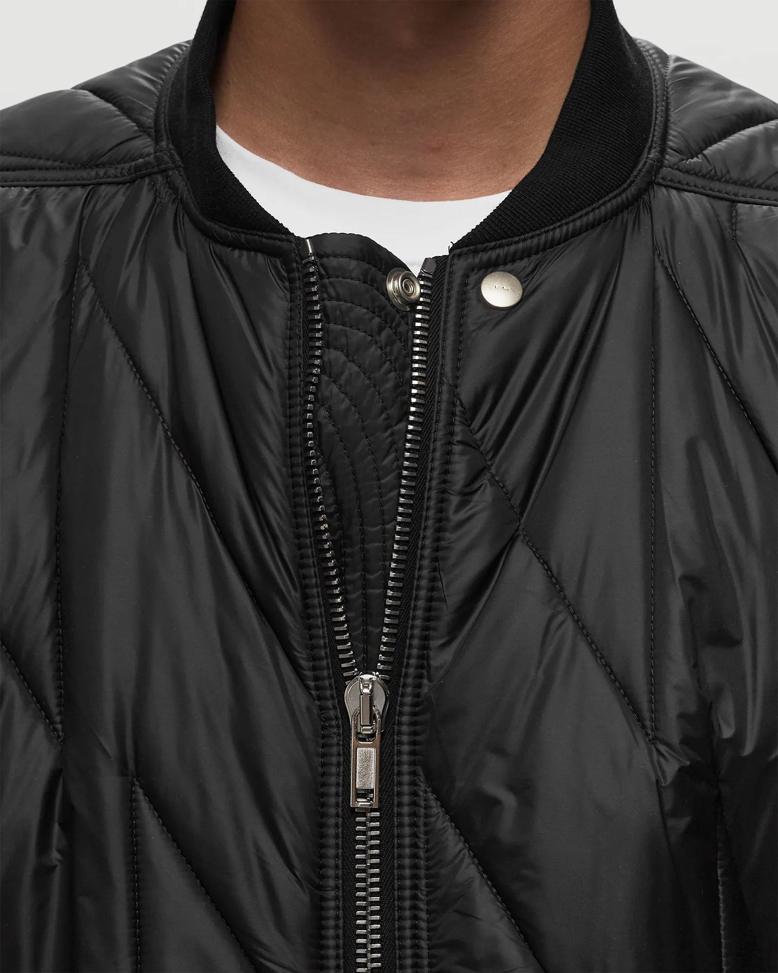 Rick Owens DRKSHDW WOVEN PADDED BOMBER - JUMBO FLIGHT