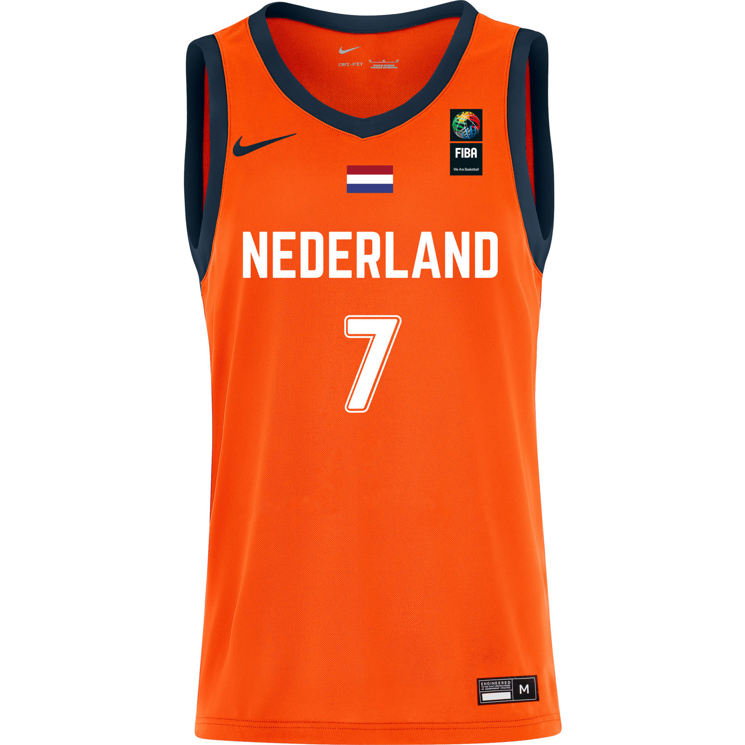 Nike Orange Lions Game Jersey Kids #7