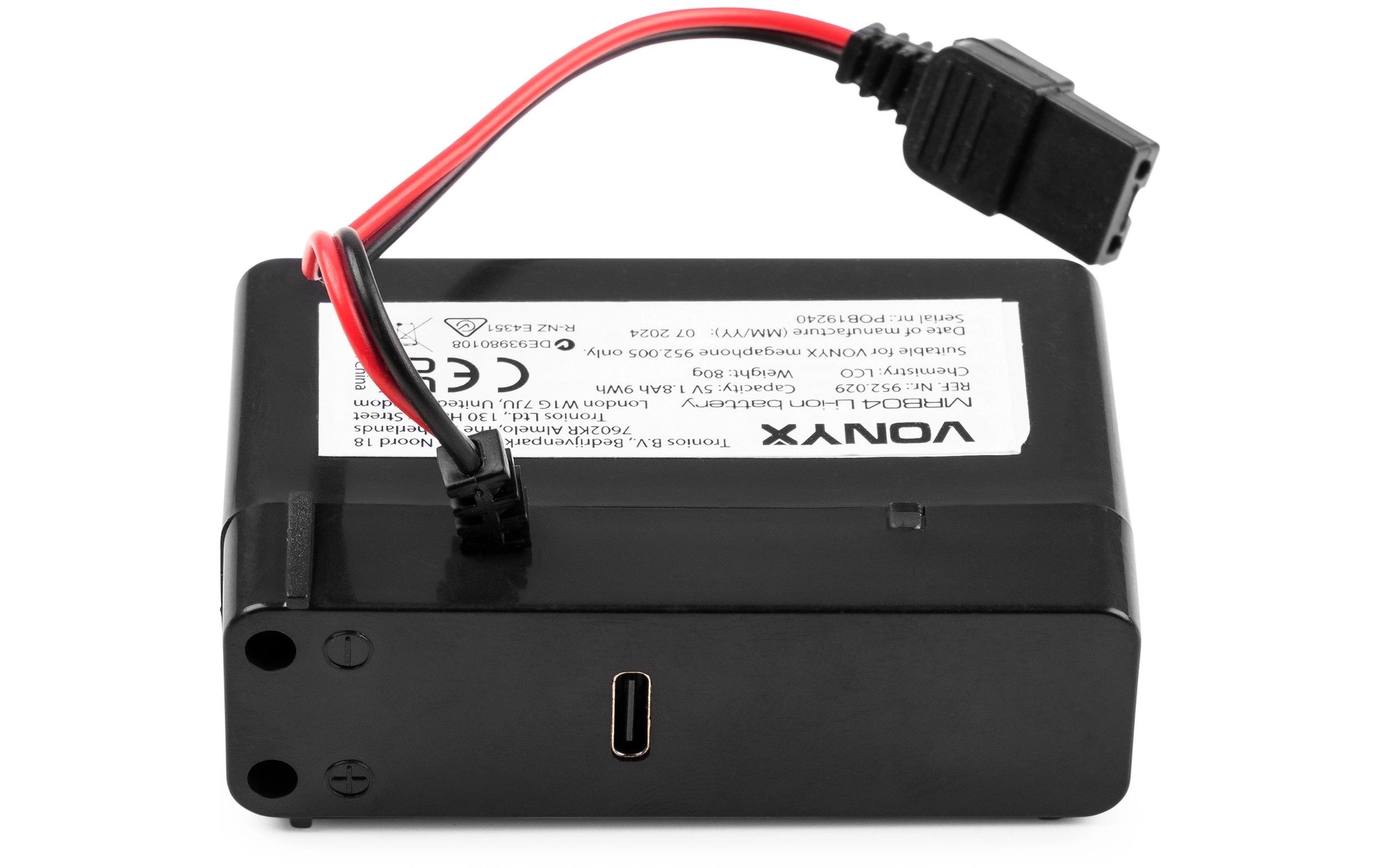 Akku Pack MRB04Akku für MEG025 Megaphon
