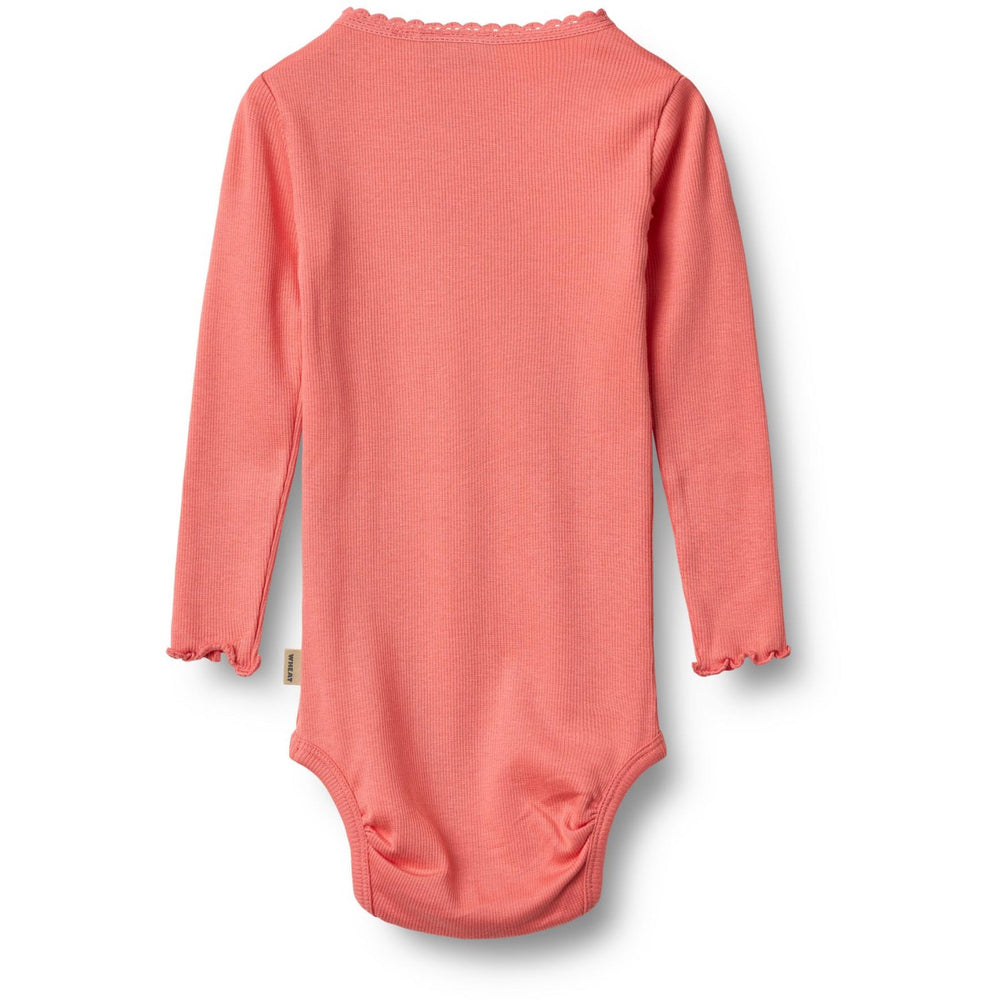 Køb Wheat Lys Coral Rib Body L/S Lotta