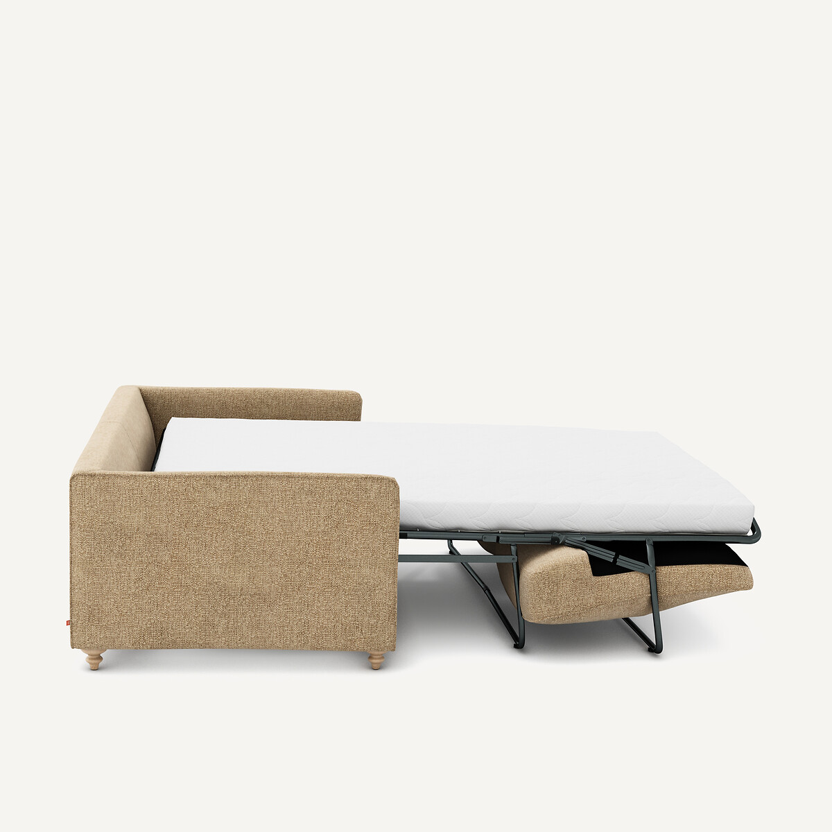 AM.PM<br>Sofá-cama compacto feito de algodão resistente, Lazare