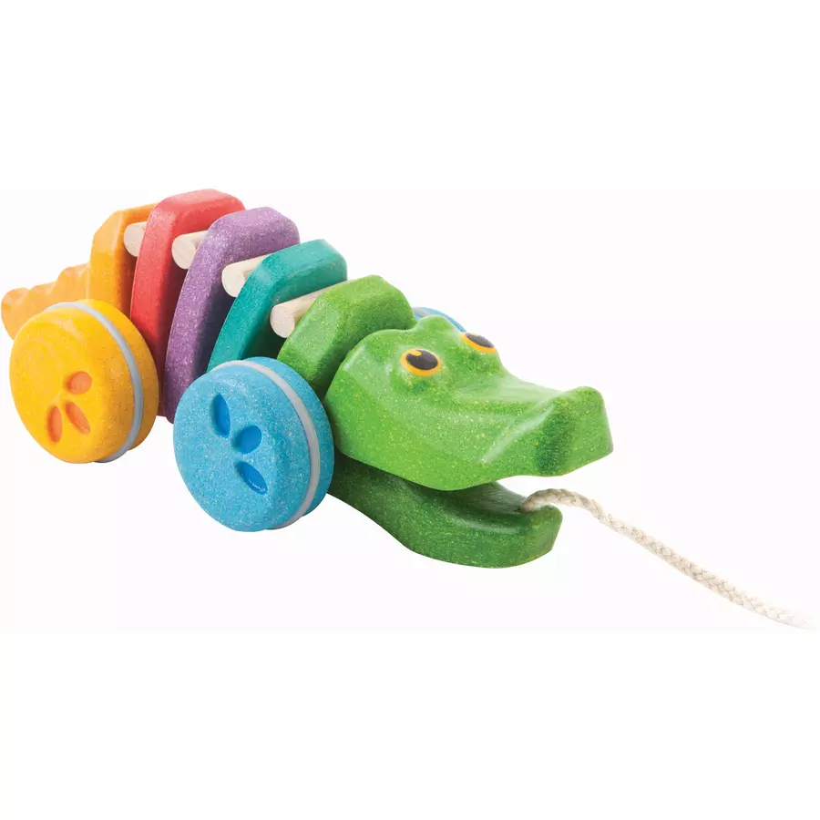 PlanToys Regenbogen Krokodil