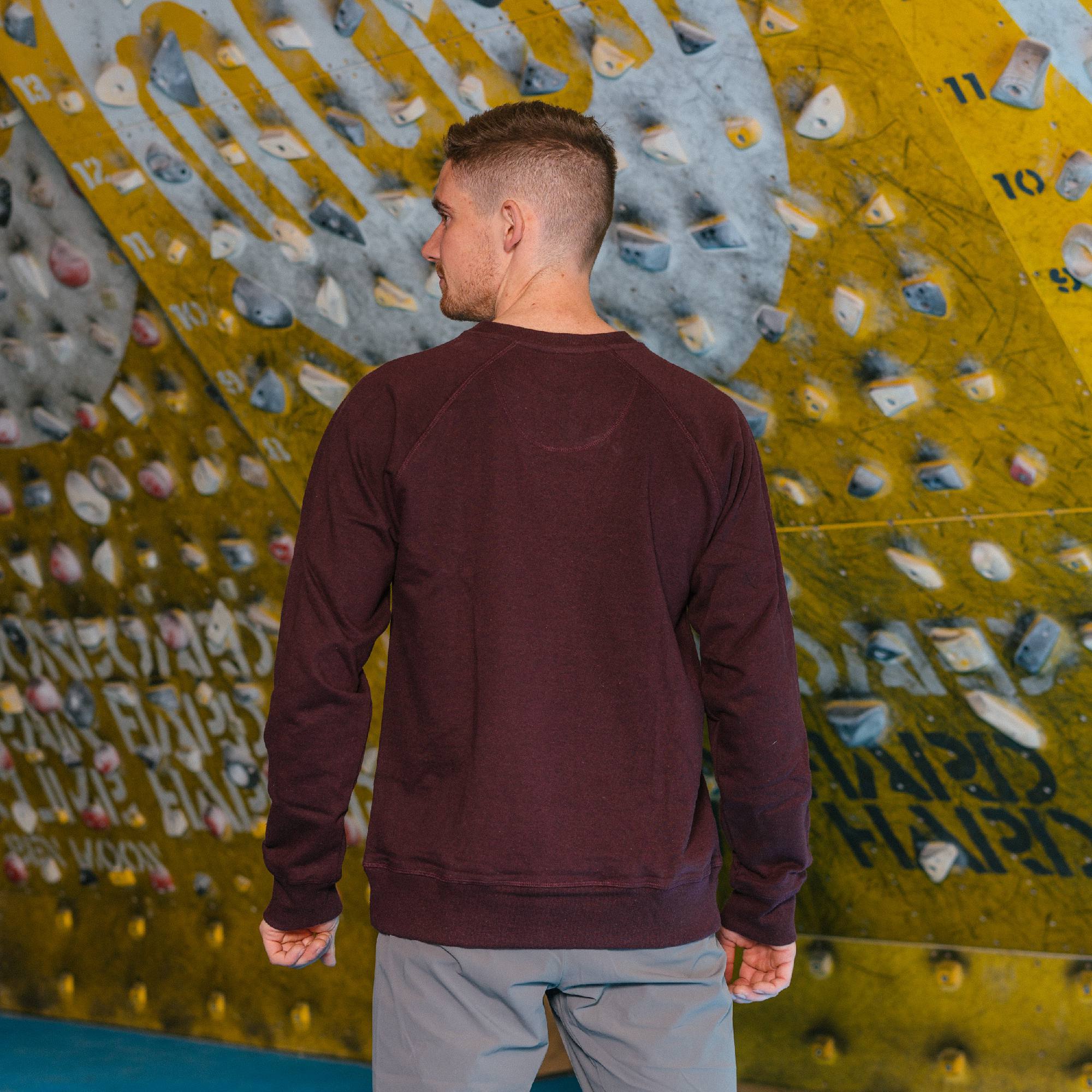 Moon Climbing Moon Crew Neck Sweat