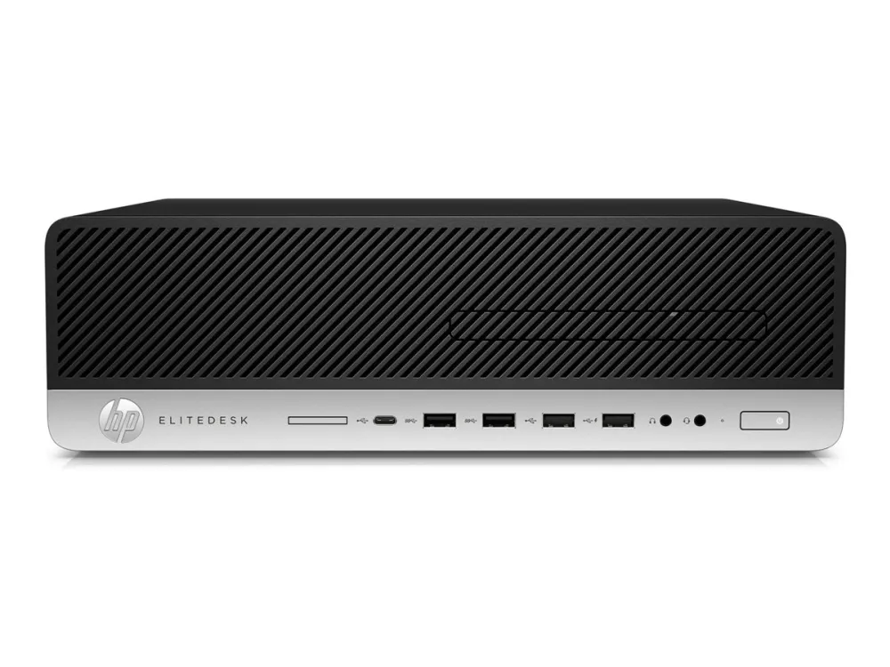 HP EliteDesk 800 G3 - Mini desktop Core i5 7500 - RAM 8 GB - SSD 240 GB - Windows 10 64-bit - skærm: ingen - istandsat - T1A
