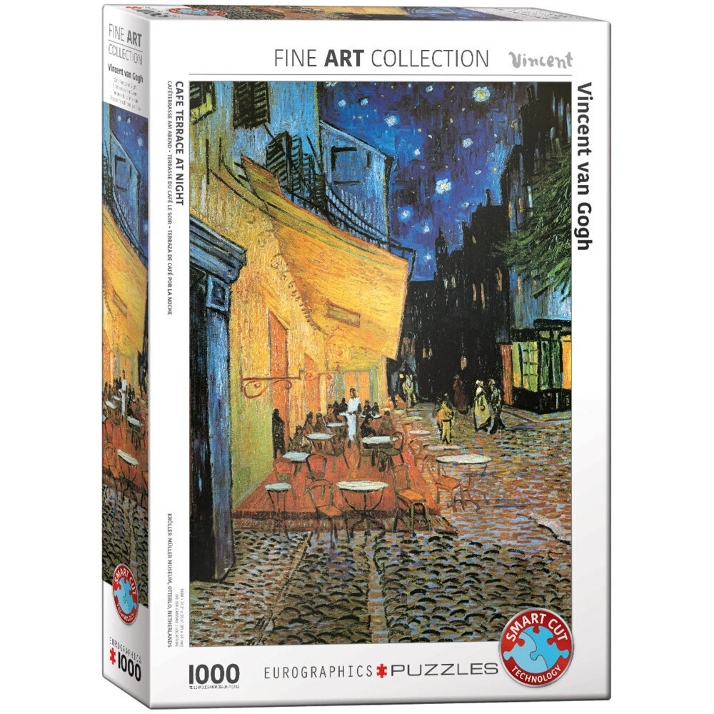 Caféterrasse am Abend von Vincent van Gogh (Puzzle)